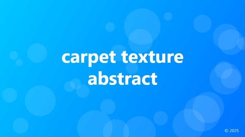 carpet texture abstract