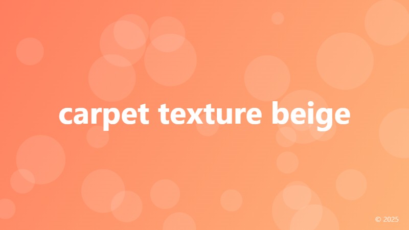 carpet texture beige