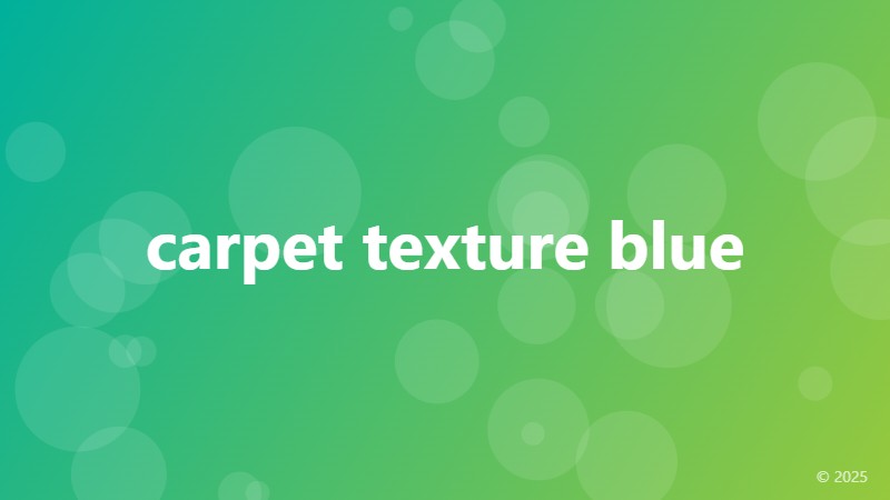 carpet texture blue