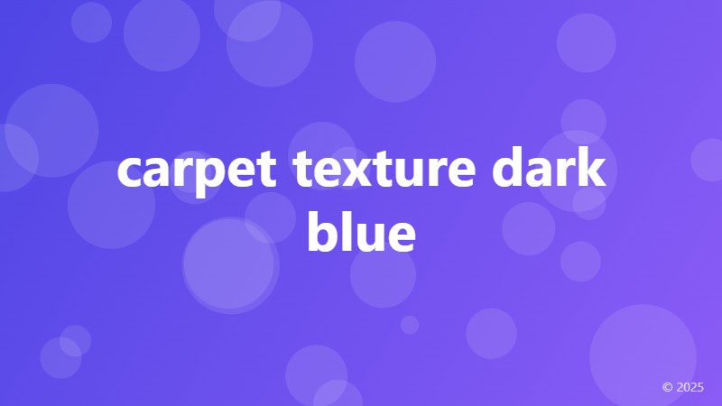 carpet texture dark blue