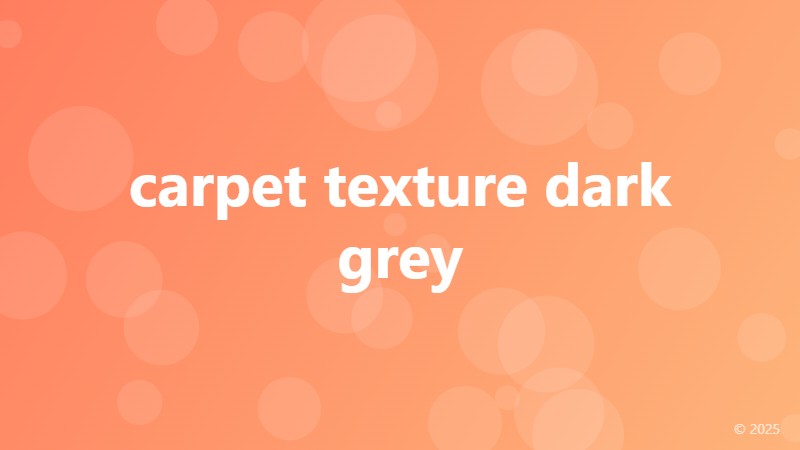 carpet texture dark grey