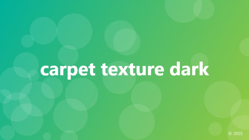 carpet texture dark