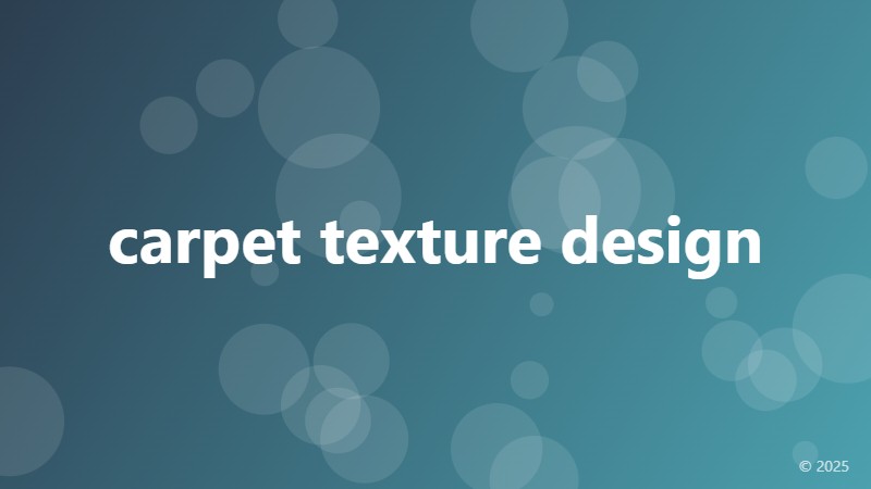 carpet texture design