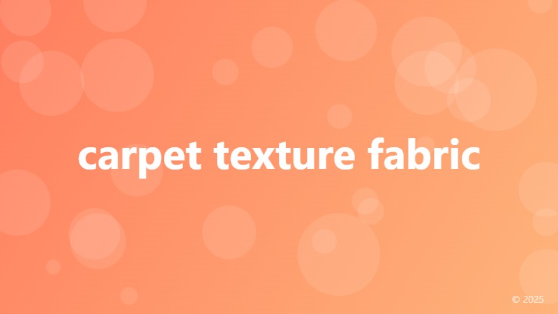 carpet texture fabric