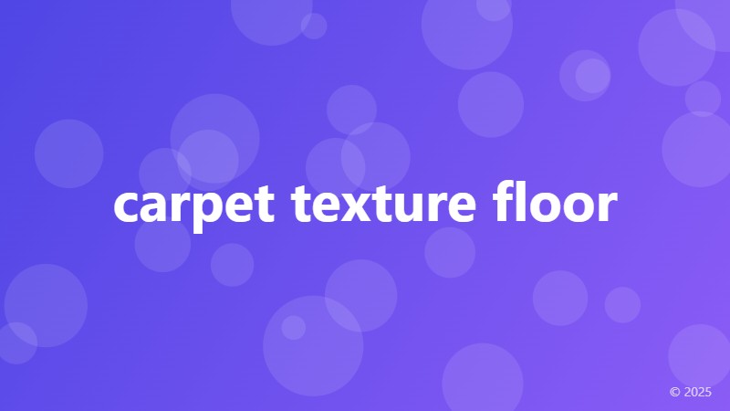carpet texture floor