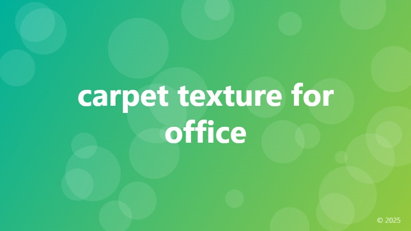 carpet texture for office