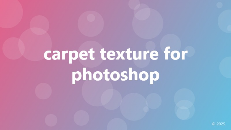 carpet texture for photoshop