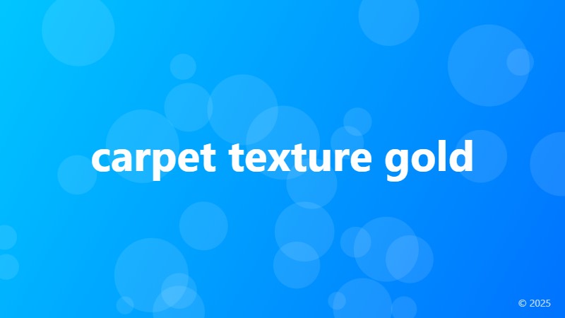 carpet texture gold