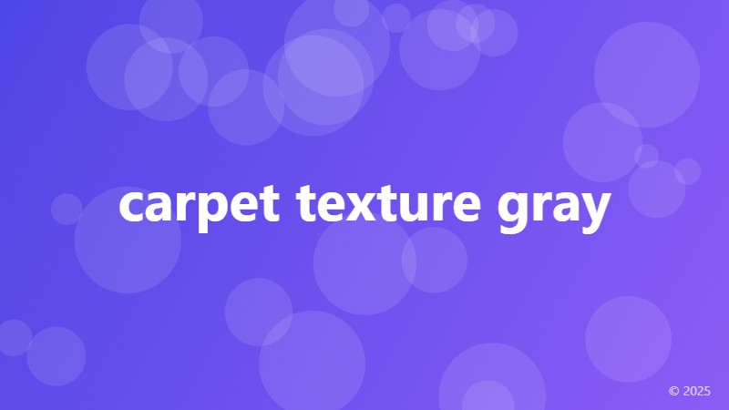 carpet texture gray