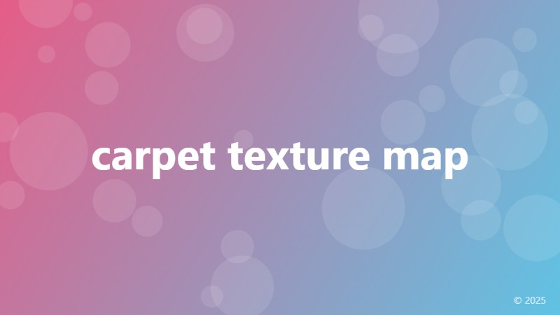 carpet texture map
