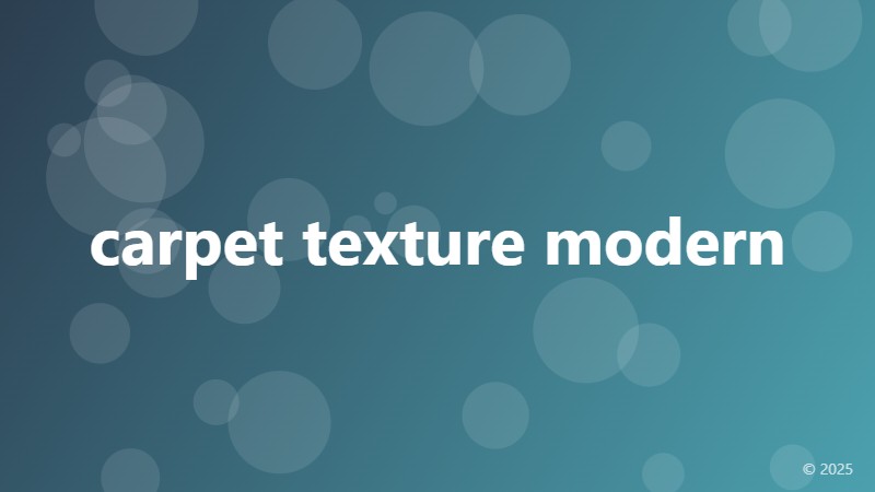 carpet texture modern