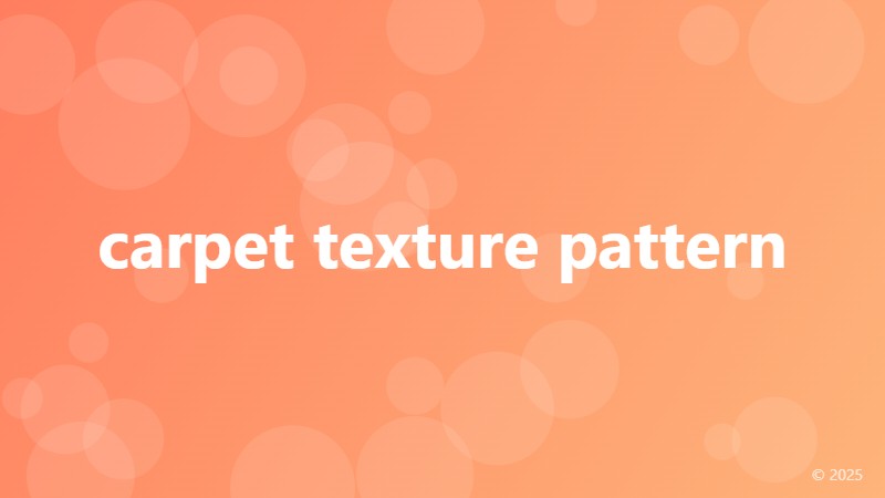 carpet texture pattern